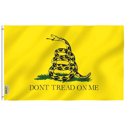 Rip-Proof Don't Tread On Me Gadsden Flag Tough Textile - Trumpshop.net
