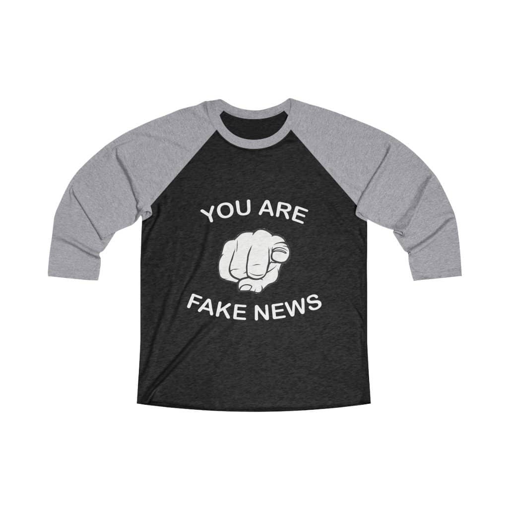 You Are Fake News! Sporty T-Shirt - Trumpshop.net