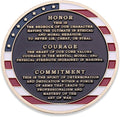 United States Marine Corps Core Values Challenge Coin 1-Pack (Single Coin) - Trumpshop.net