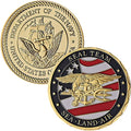 United States Seal Team Sea Land Air Navy Military Challenge Coin - Trumpshop.net