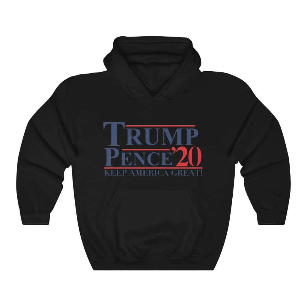 Trump Pence 2020 Pullover Hoodie 8 oz. - Trumpshop.net