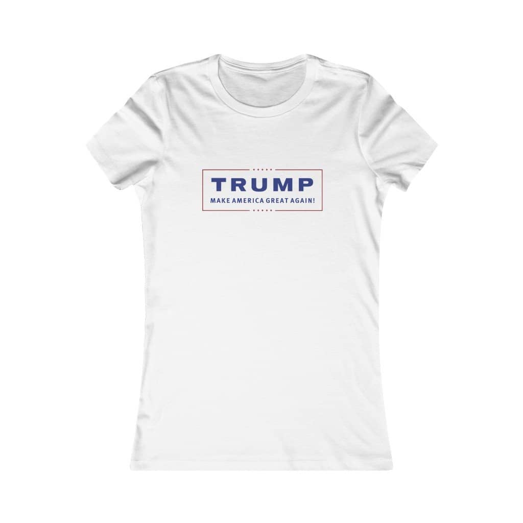Make America Great Again Trump Iconic Ladies' T-Shirt - Trumpshop.net