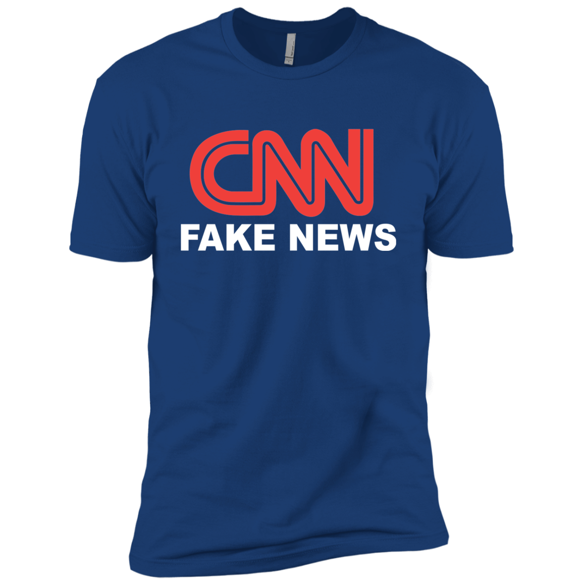 CNN Fake News Premium Short Sleeve T-Shirt - Trumpshop.net