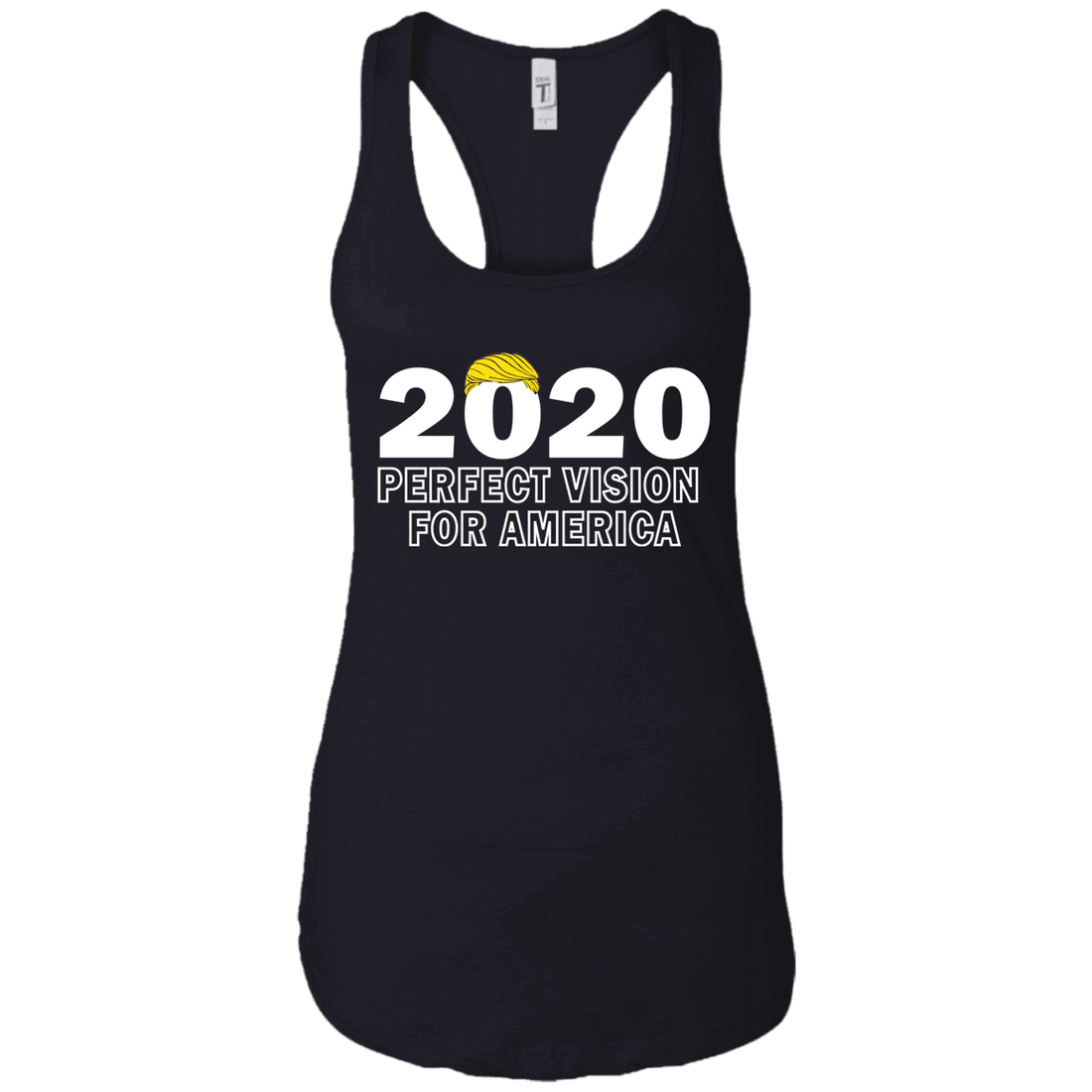 2020 Perfect Vision Trump Ladies Ideal Racerback Tank - Trumpshop.net