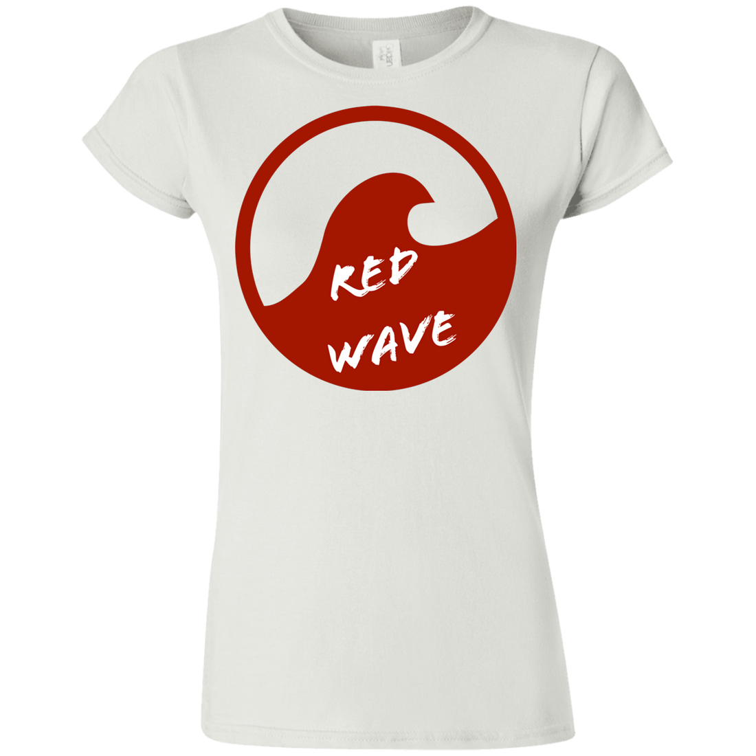 Red Wave Trump Ladies' T-Shirt - Trumpshop.net