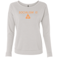 Socialism is Poop Ladies' French Terry Scoop - Trumpshop.net