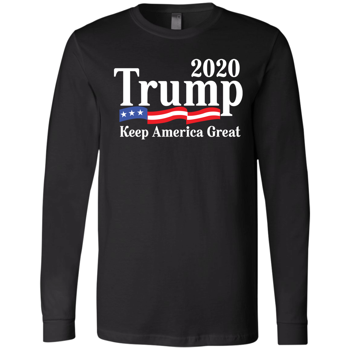 Trump 2020 Men's Jersey LS T-Shirt - Trumpshop.net