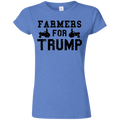 Farmers for Trump Softstyle Ladies' T-Shirt - Trumpshop.net