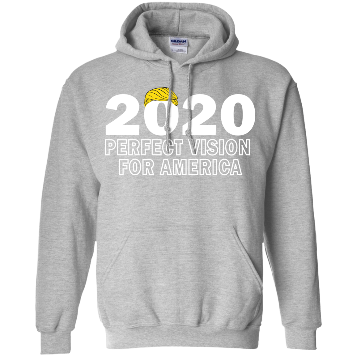 2020 Perfect Vision Trump Pullover Hoodie 8 oz. - Trumpshop.net