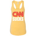 CNN Sucks Ladies Ideal Racerback Tank - Trumpshop.net