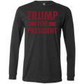 Trump for President Men's Jersey LS T-Shirt - Trumpshop.net