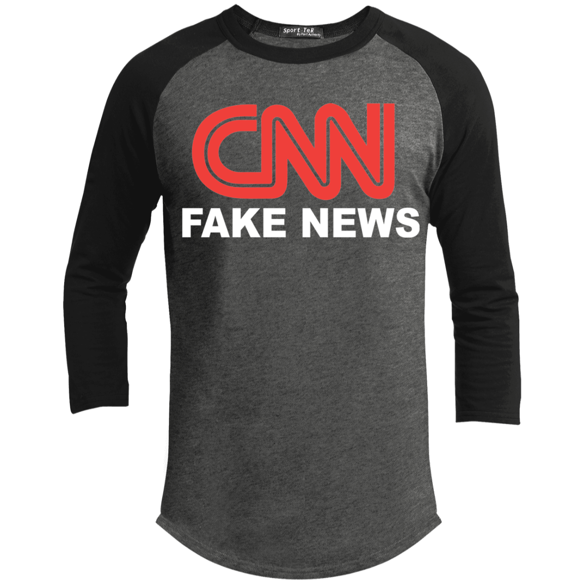 CNN Fake News Sporty T-Shirt - Trumpshop.net