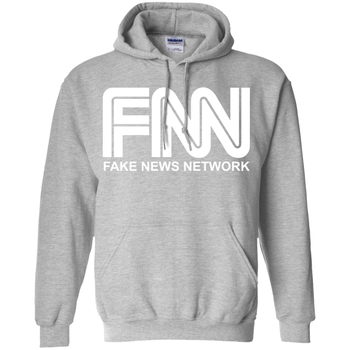 Fake News Network Pullover Hoodie 8 oz. - Trumpshop.net