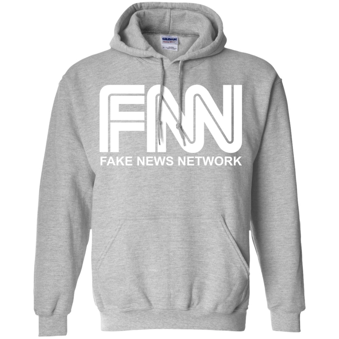 Fake News Network Pullover Hoodie 8 oz. - Trumpshop.net