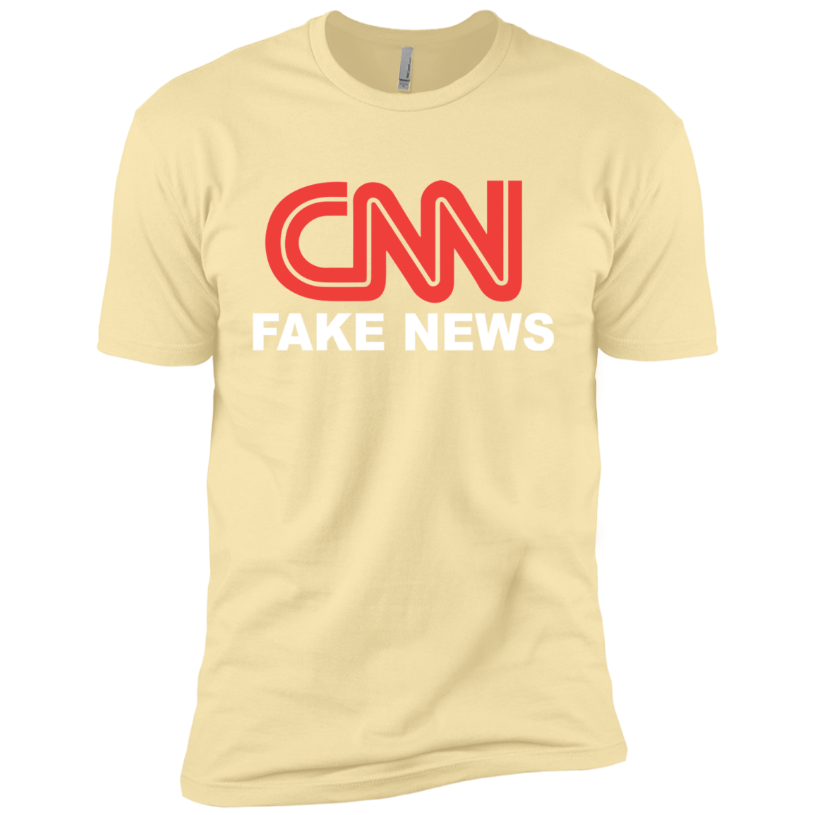 CNN Fake News Premium Short Sleeve T-Shirt - Trumpshop.net