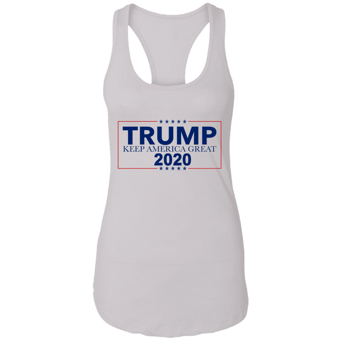 Keep America Great 2020 Slogan Ladies Ideal Racerback Tank - Trumpshop.net