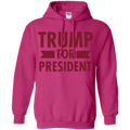 Trump for President Pullover Hoodie 8 oz. - Trumpshop.net