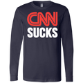 CNN Sucks Men's Jersey LS T-Shirt - Trumpshop.net