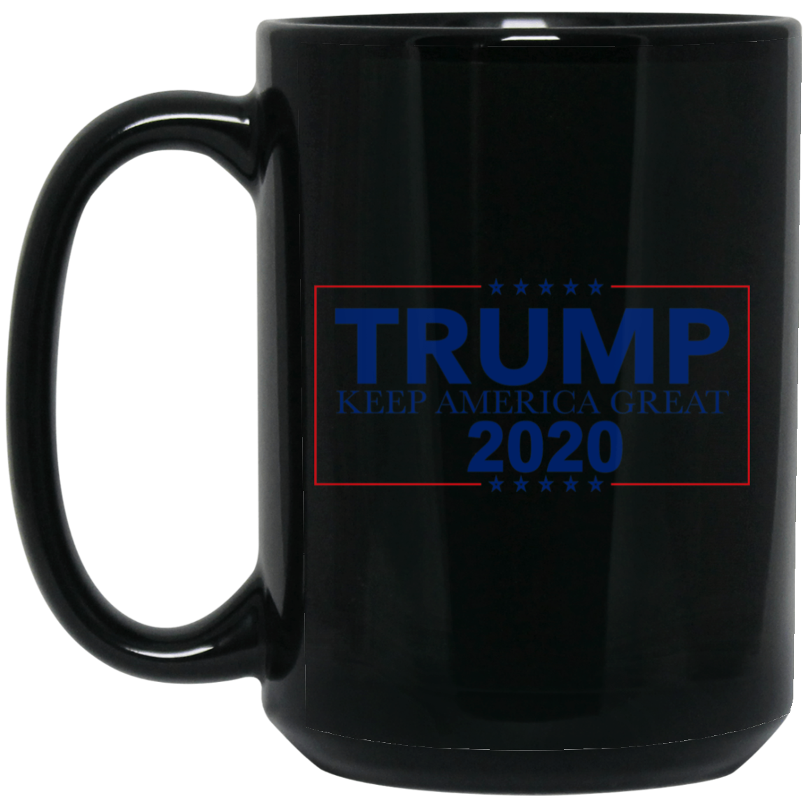 Keep America Great 2020 Slogan 15 oz. Black Mug - Trumpshop.net