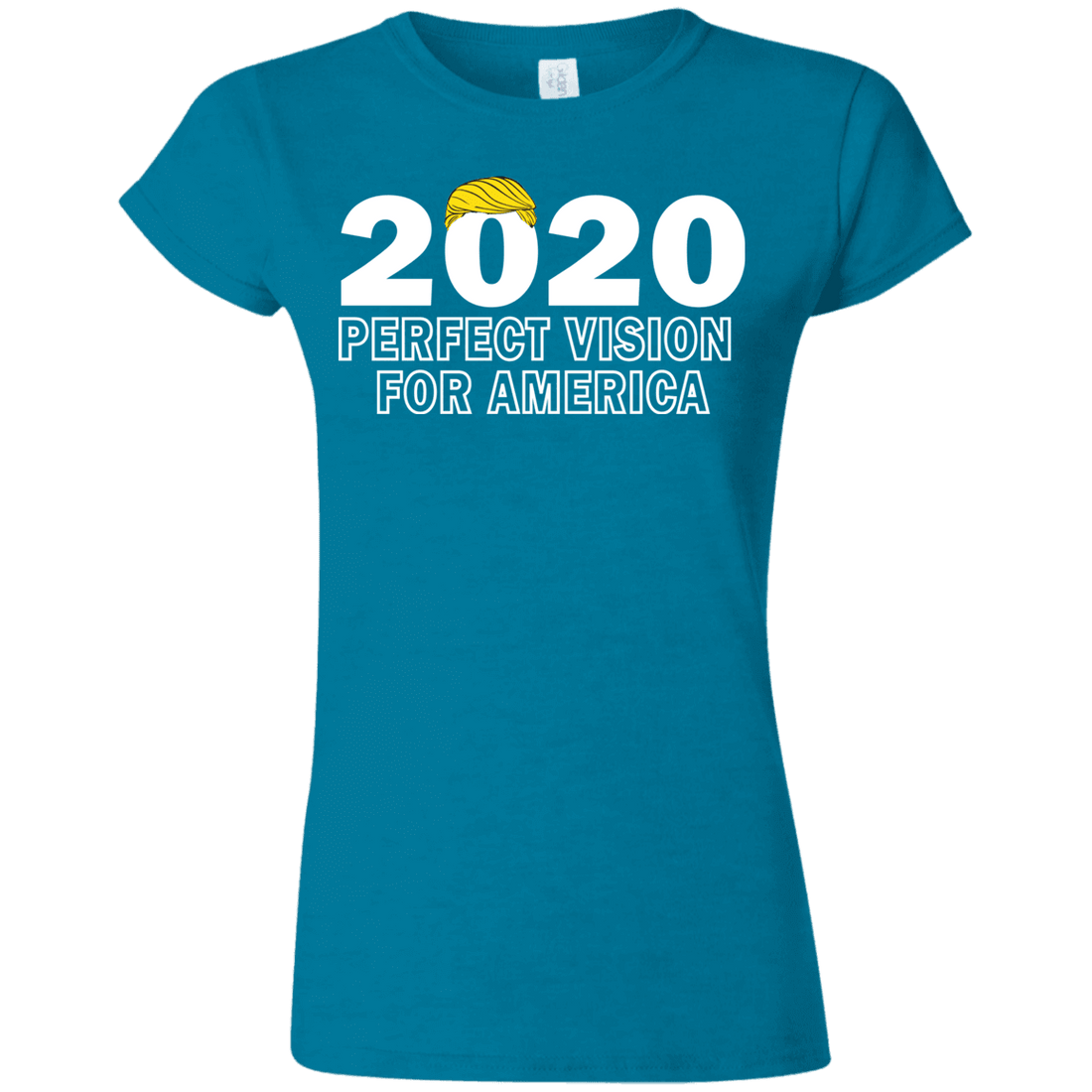 2020 Perfect Vision Trump Softstyle Ladies' T-Shirt - Trumpshop.net