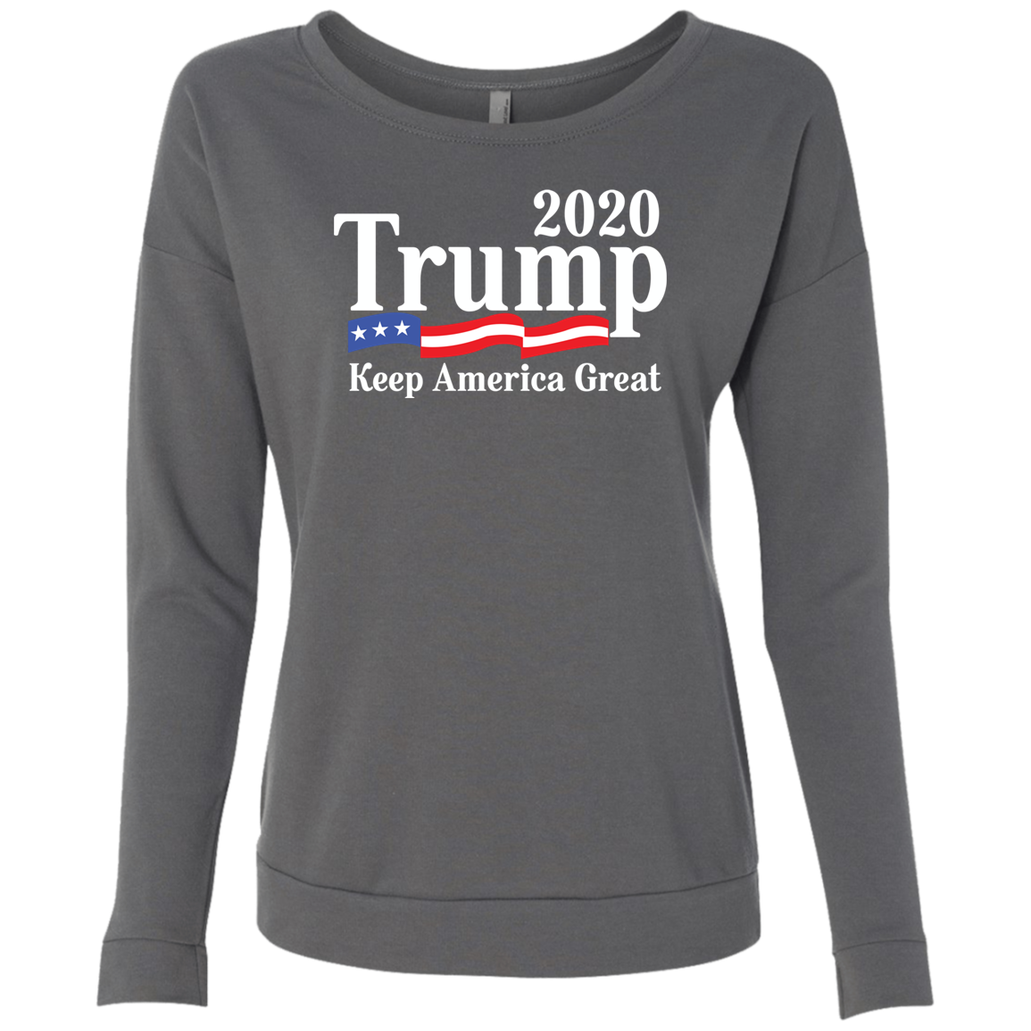 Trump 2020 Ladies' French Terry Scoop - Trumpshop.net