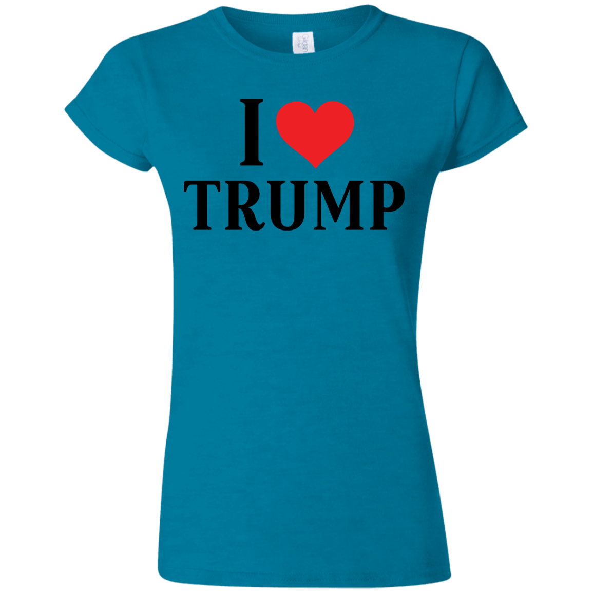 I Love Trump Softstyle Ladies' T-Shirt - Trumpshop.net