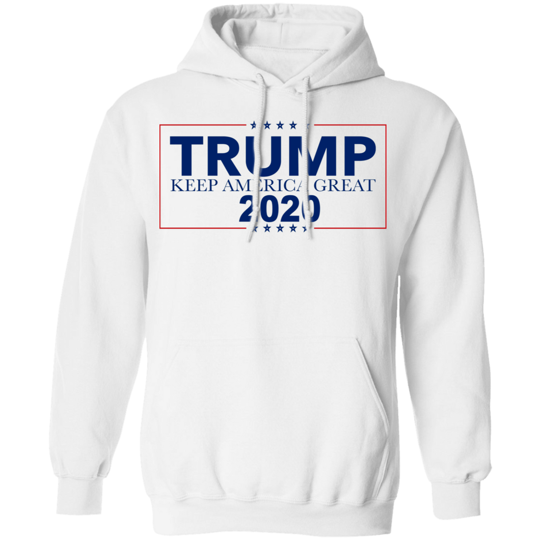 Keep America Great 2020 Slogan Pullover Hoodie 8 oz. - Trumpshop.net