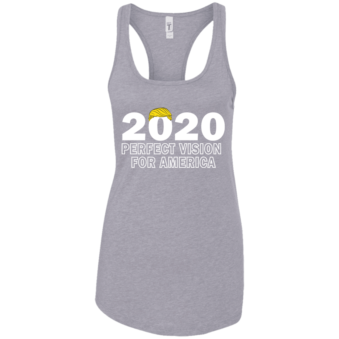 2020 Perfect Vision Trump Ladies Ideal Racerback Tank - Trumpshop.net