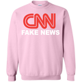 CNN Fake News Crewneck Pullover Sweatshirt  8 oz. - Trumpshop.net