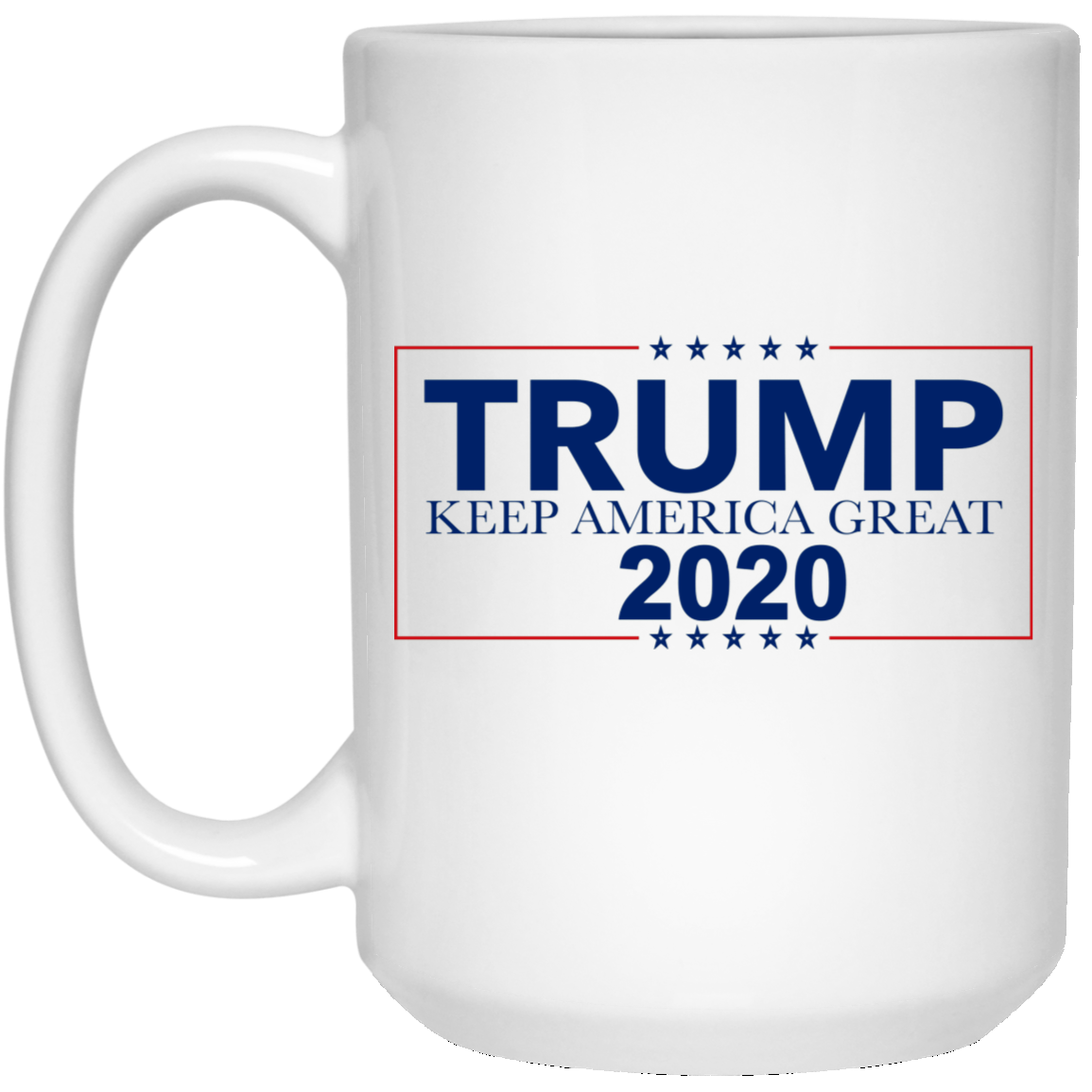 Keep America Great 2020 Slogan 15 oz. White Mug - Trumpshop.net