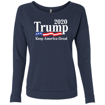 Trump 2020 Ladies' French Terry Scoop - Trumpshop.net