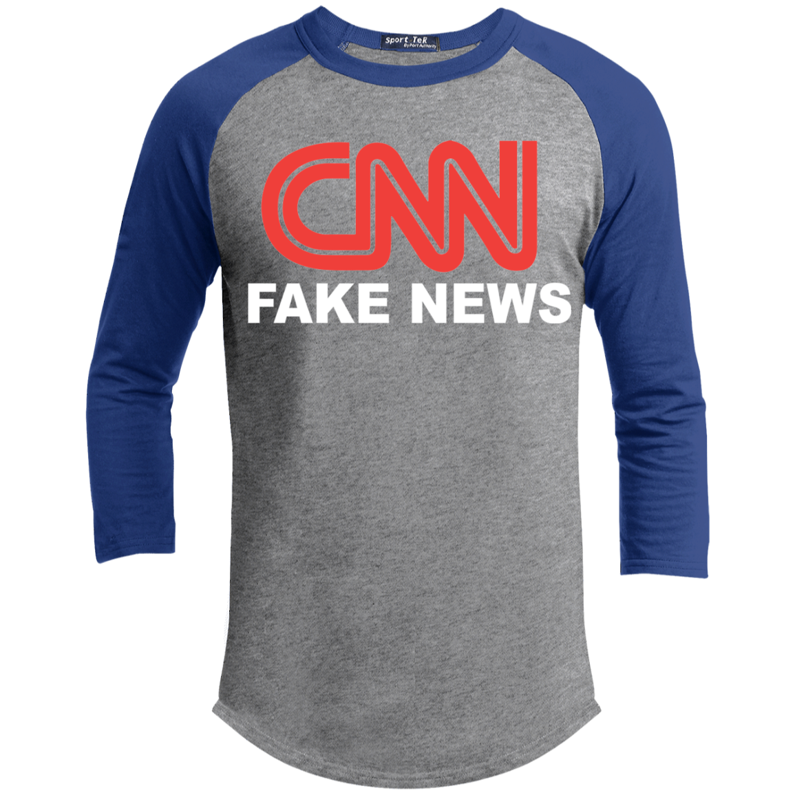 CNN Fake News Sporty T-Shirt - Trumpshop.net