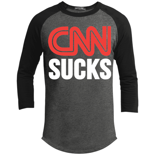 CNN Sucks Sporty T-Shirt - Trumpshop.net