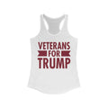 Veterans for Trump Ladies Ideal Racerback Tank - Trumpshop.net