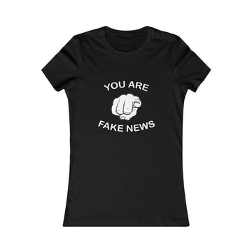 You Are Fake News! Softstyle Ladies' T-Shirt - Trumpshop.net
