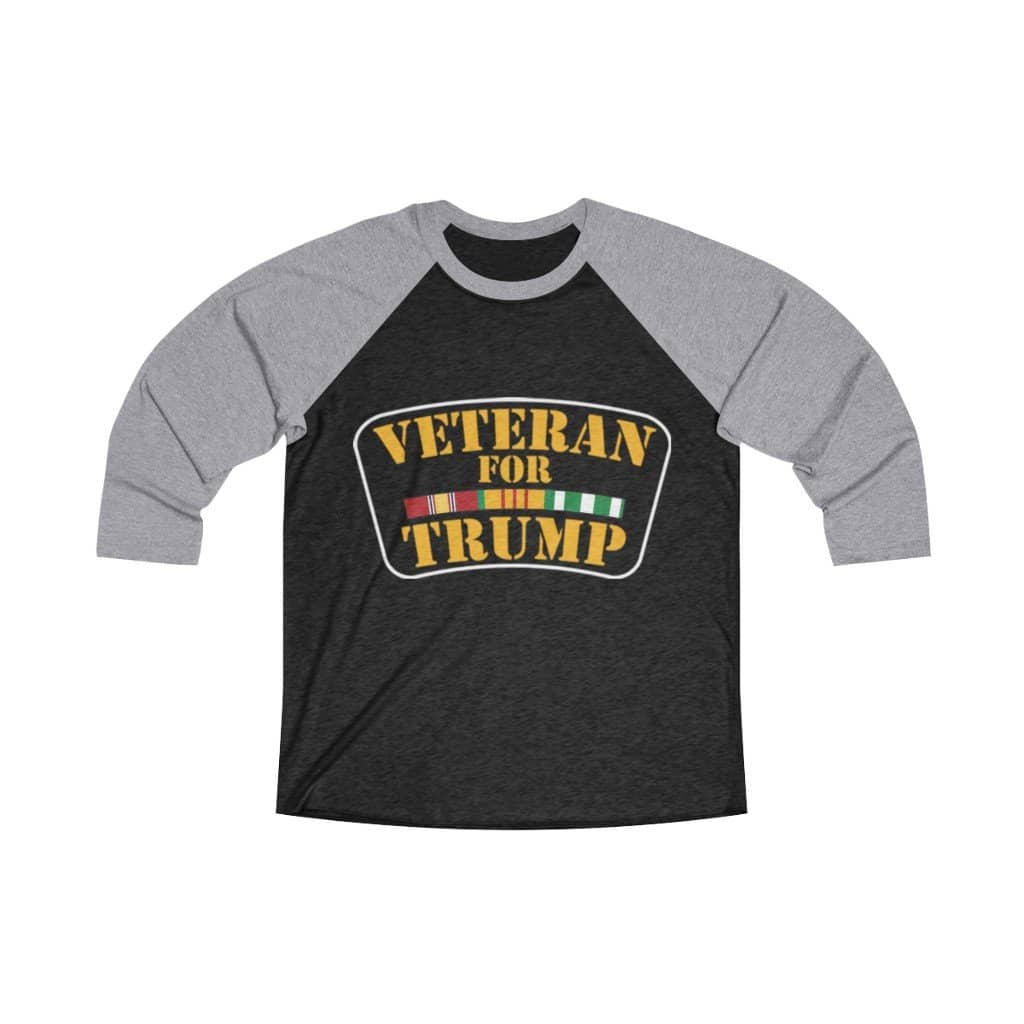 Veteran for Trump Sporty T-Shirt - Trumpshop.net