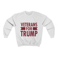 Veterans for Trump Crewneck Pullover Sweatshirt  8 oz. - Trumpshop.net
