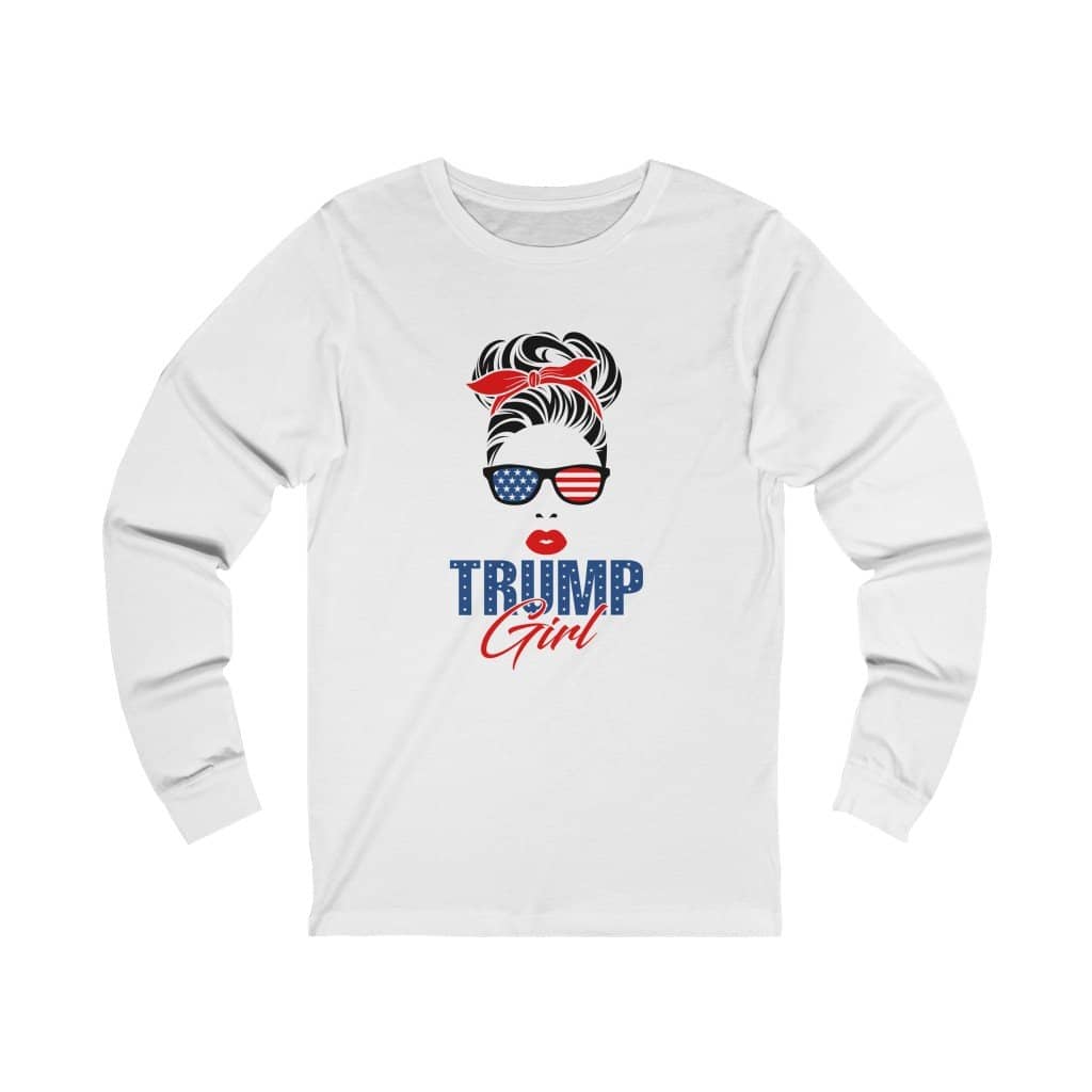 Trump Girl Jersey Long Sleeve Tee - Trumpshop.net