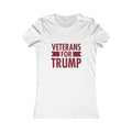 Veterans for Trump Softstyle Ladies' T-Shirt - Trumpshop.net